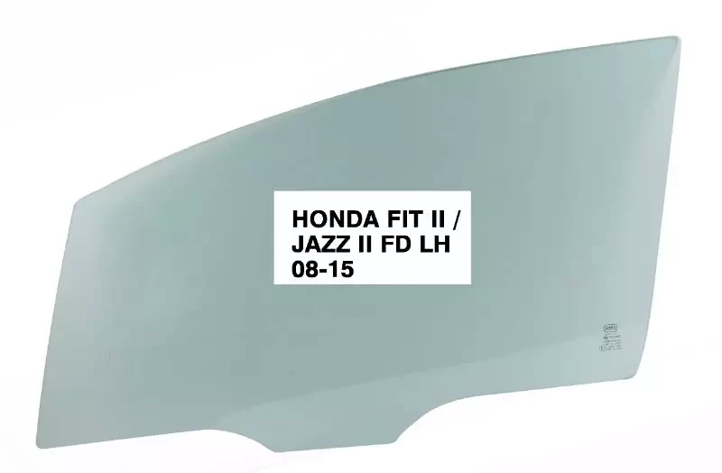 Sideglass Honda Fit II / Jazz II 08-15 FD/LH